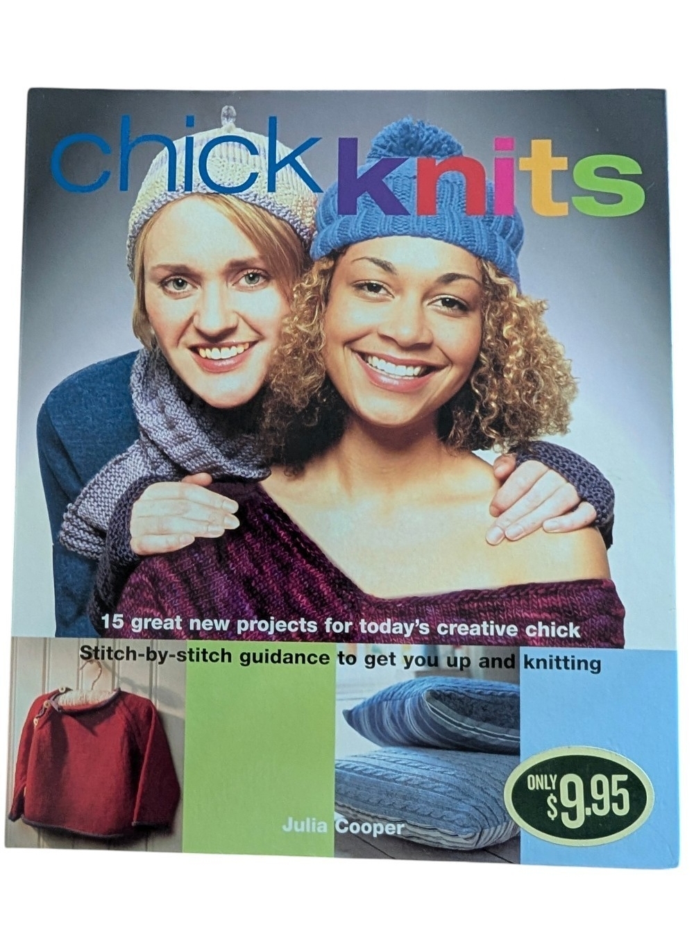 VINTAGE 2000s CHICK KNITS BOOK